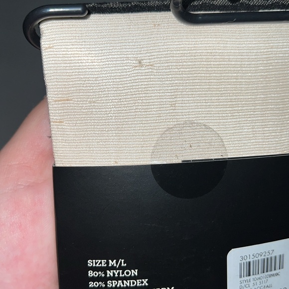 New Charlotte Russe Footed Tights - Picture 3 of 5